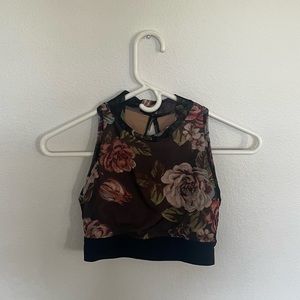 Five dancewear flower top